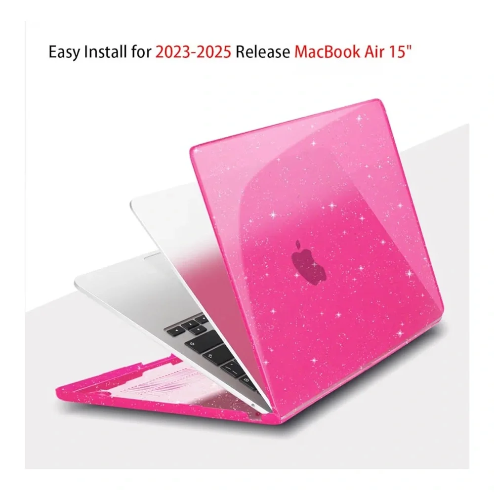 MacBookAir 15” Case M4 M3 M2 Chip 2025 2024 2023 Release A3241 A3114 A2941 Model
